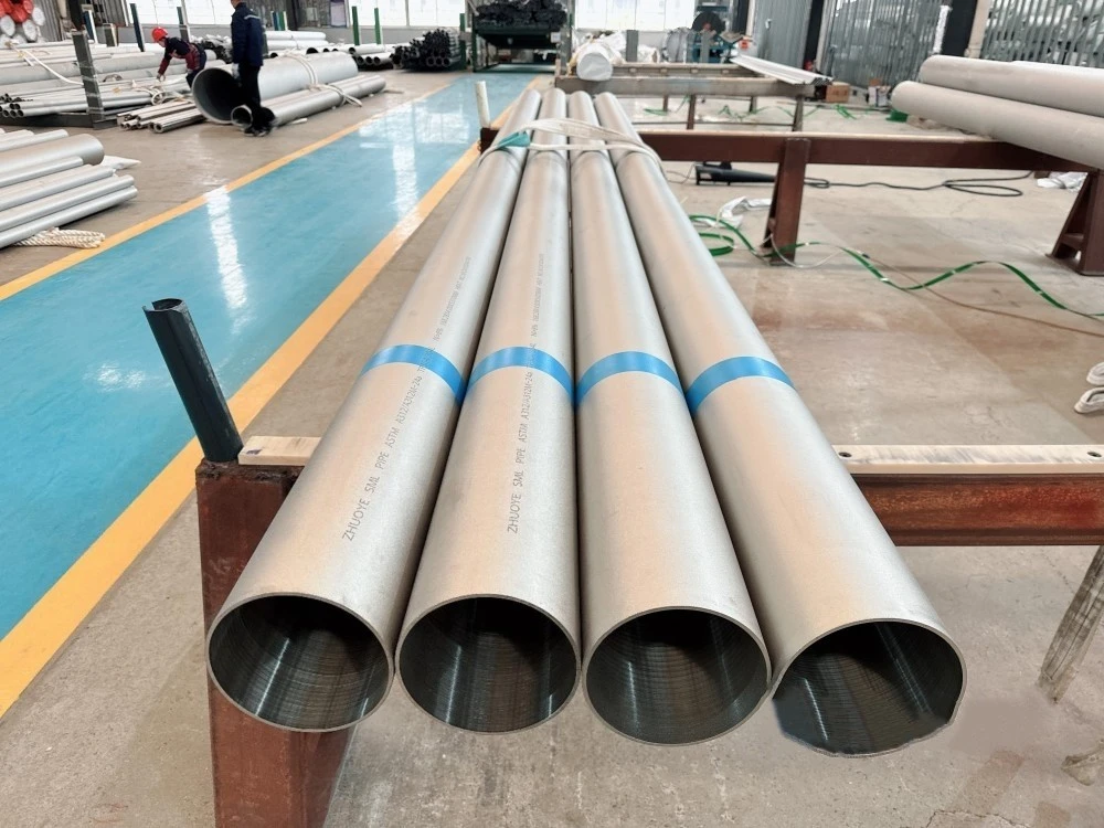 ASTM B829 GH3030 Bright Annealed Precision Alloy Tube (Ra ≤ 0.4μm) ASTM B829 GH3030 Bright Annealed Precision Alloy Tube (Ra ≤ 0.4μm)